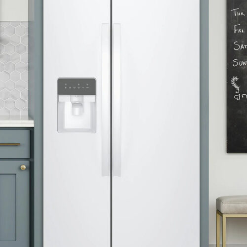 Whirlpool Réfrigérateur 25 pi³, 36 po à compartiments juxtaposés blanc WRS335SDHW