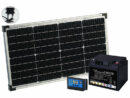 Revolt Kit panneau solaire mobile 60 W avec batterie et régulateur