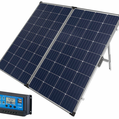 Revolt Panneau solaire 260 W, cellules monocristallines, contrôleur de charge 30 A