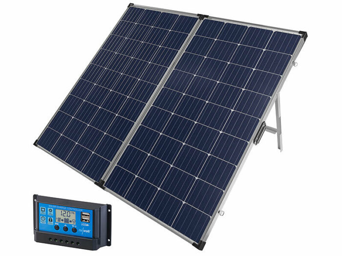 Revolt Panneau solaire 260 W, cellules monocristallines, contrôleur de charge 30 A