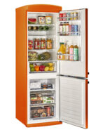 Unique Réfrigérateur Classic Rétro 24 po, 12 pi3 orange creamsicle UGP-340L O AC