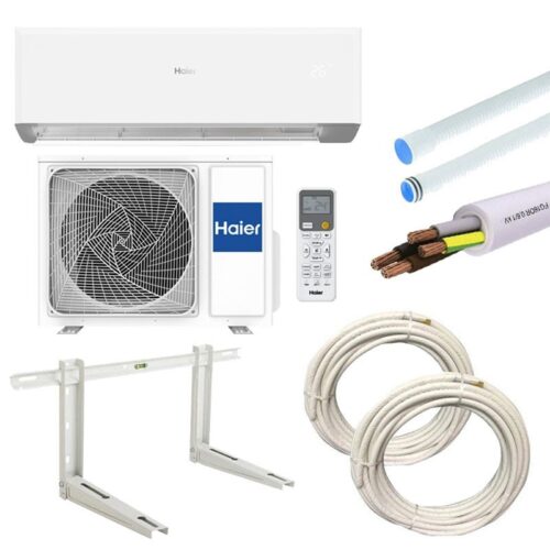 Haier Climatiseur Revive 2,5KW 9000Btu A++/A+ R32 WIFI avec Kit de Montage