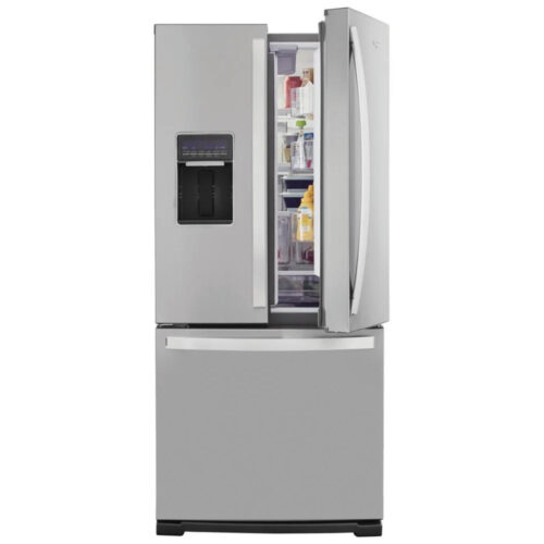 Whirlpool Réfrigérateur à portes françaises WRF560SEHZ, 30 po, capacité 19,7 pi³