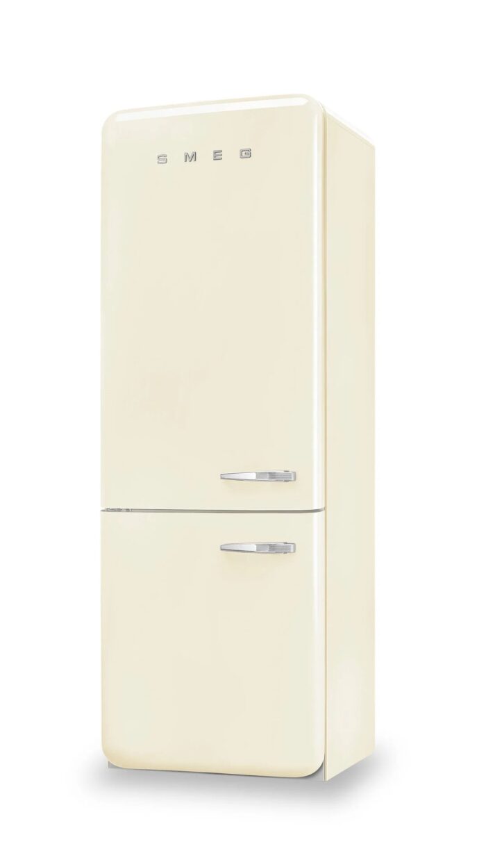 Smeg Réfrigérateur rétro 18 pi3 à congélateur inférieur FAB38ULCR
