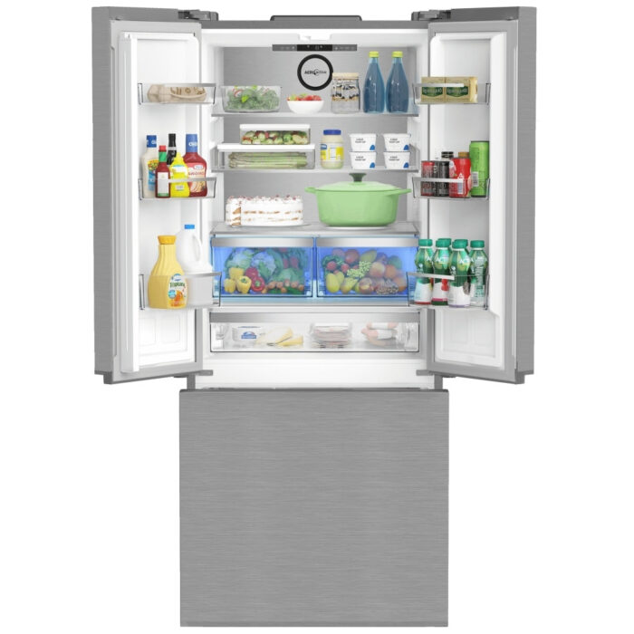 Blomberg Réfrigérateur à portes françaises BRFD21622SS, 30 po, Energy Star, 16,09 pi³ – Image 6