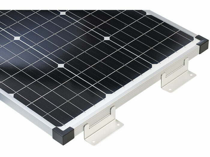 Revolt Régulateur 20 A MPPT-90.app avec 2 panneaux solaires 110 W, supports et câbles