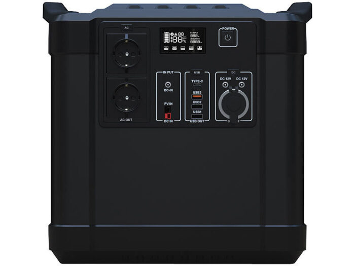 Revolt Batterie nomade HSG-1150 avec panneau solaire 200 W et câble – Image 7