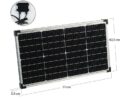 Revolt Kit panneau solaire mobile 60 W avec batterie et régulateur