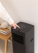 Siklair Climatiseur mobile Noir 3 en 1 ventilateur/déshumidificateur 1800 frigories