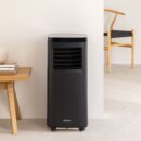Siklair Climatiseur mobile Noir 3 en 1 ventilateur/déshumidificateur 1800 frigories