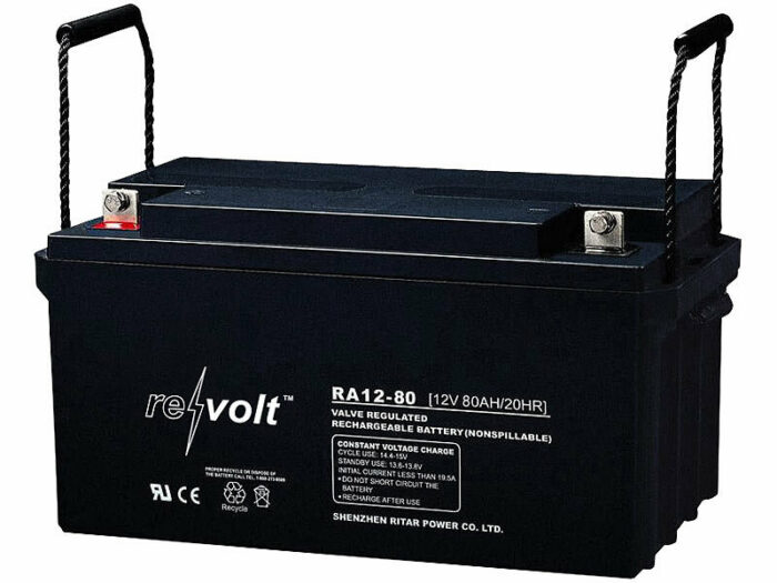 Revolt Kit panneau solaire 110 W avec batterie 80Ah et régulateur 40 A – Image 7