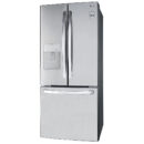 Lg Réfrigérateur à portes françaises LRFWS2200S, 30 po, ENERGY STAR de 21,8 pi³