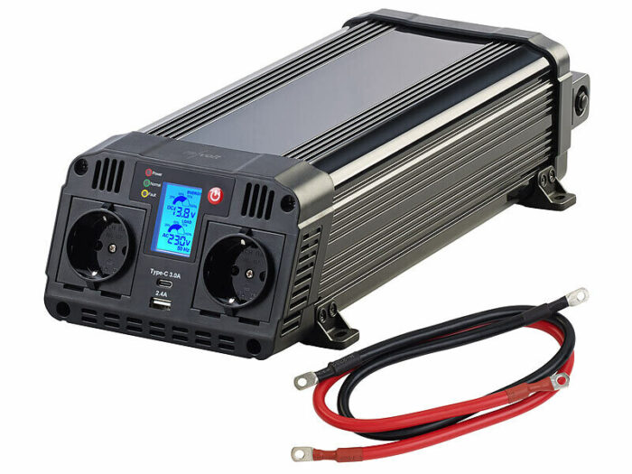 Revolt Kit panneau solaire 240 W avec régulateur MPPT-90.app, batterie et convertisseur – Image 6