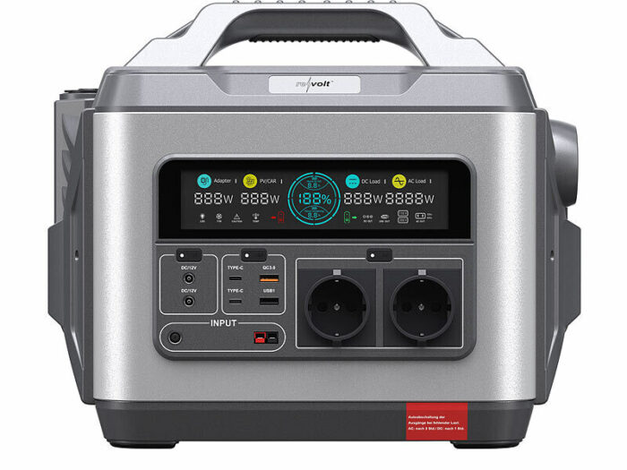 Kit panneau solaire 430 W avec batterie nomade HSG-1120 et câble – Image 5