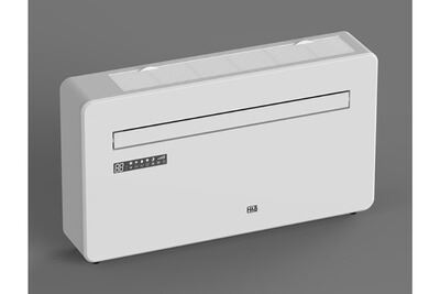 H&b Climatiseur monobloc reversible 3000w 10000 btu wifi classe a blanc