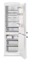 Unique Réfrigérateur Classic Rétro 24 po congélateur inférieur blanc guimauve UGP-340L W AC