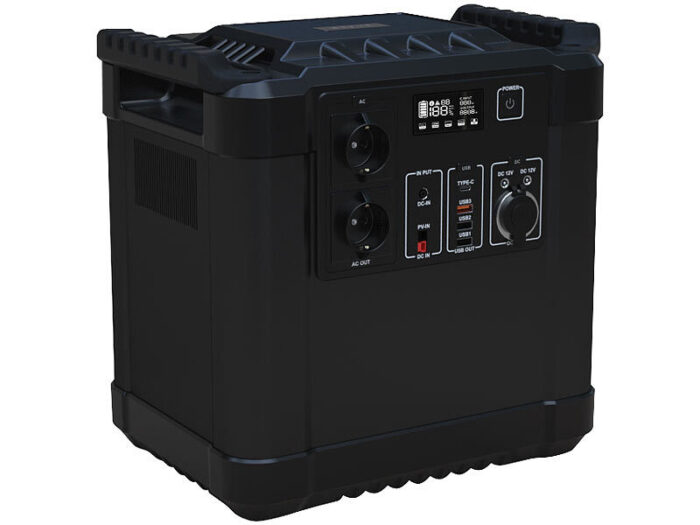 Revolt Panneau solaire 100 W et câble avec Batterie nomade HSG-1150 – Image 5