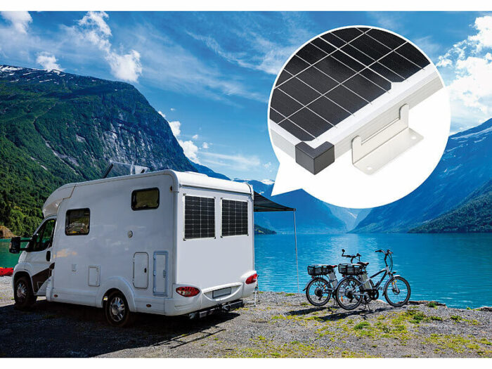 Revolt Régulateur 20 A MPPT-90.app avec 2 panneaux solaires 110 W, supports et câbles – Image 16