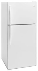 Whirlpool Réfrigérateur 18,2 pi³, 30 po à congélateur supérieur blanc WRT318FZDW