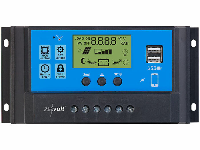 Revolt Kit panneau solaire 110 W avec batterie 80Ah et régulateur 40 A – Image 10
