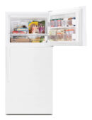 Whirlpool Réfrigérateur 19,2 pi³, 30 po à congélateur supérieur blanc WRT519SZDW