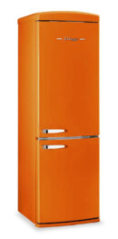 Unique Réfrigérateur Classic Rétro 24 po, 12 pi3 orange creamsicle UGP-340L O AC