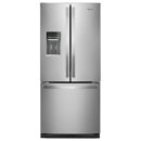 Whirlpool Réfrigérateur à portes françaises WRF560SEHZ, 30 po, capacité 19,7 pi³