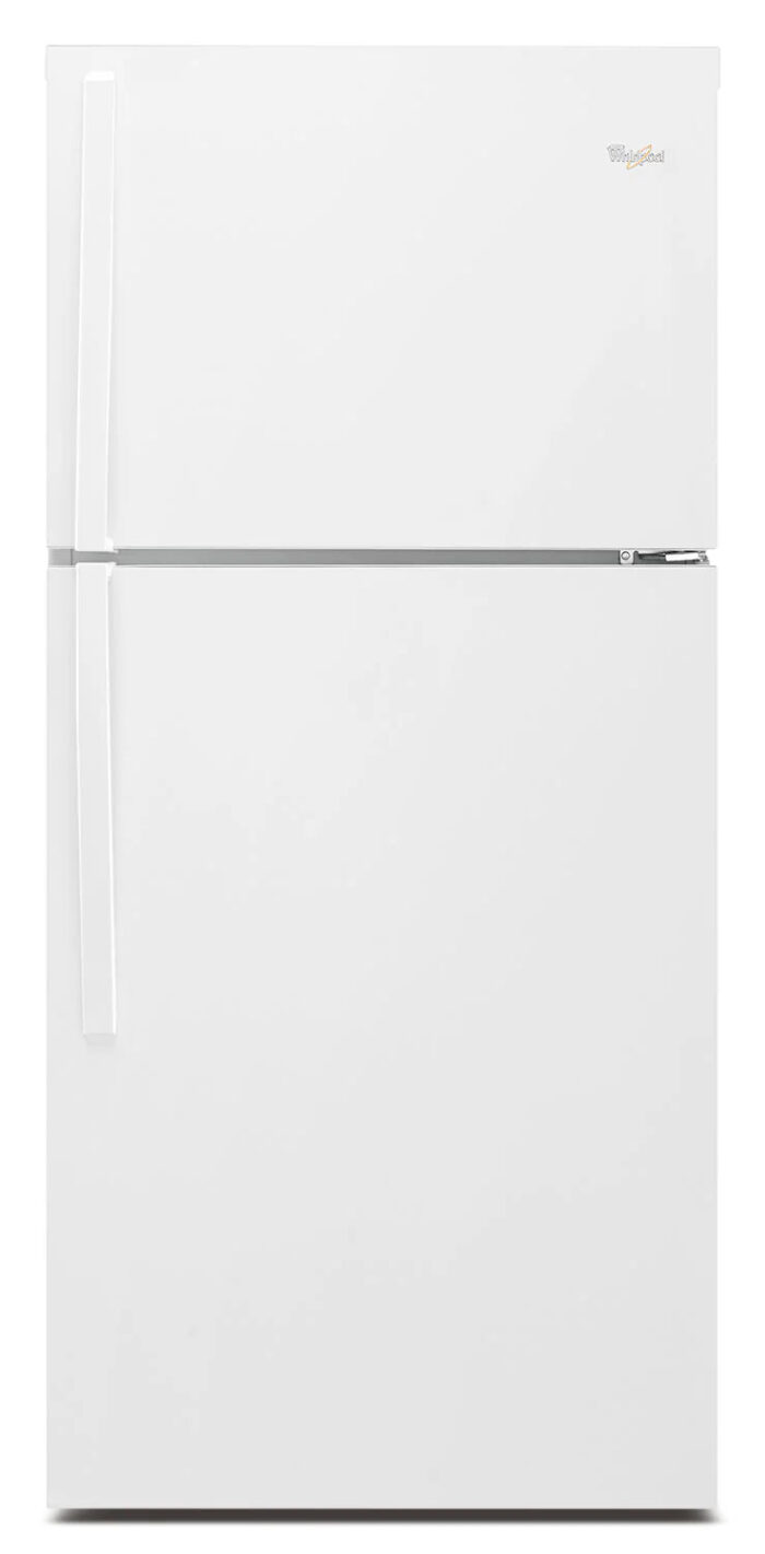 Whirlpool Réfrigérateur 19,2 pi³, 30 po à congélateur supérieur blanc WRT519SZDW – Image 5