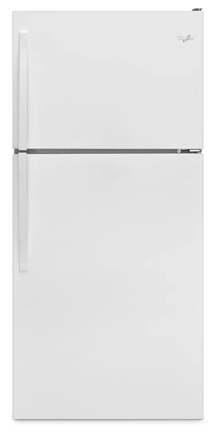 Whirlpool Réfrigérateur 18,2 pi³, 30 po à congélateur supérieur blanc WRT318FZDW – Image 5