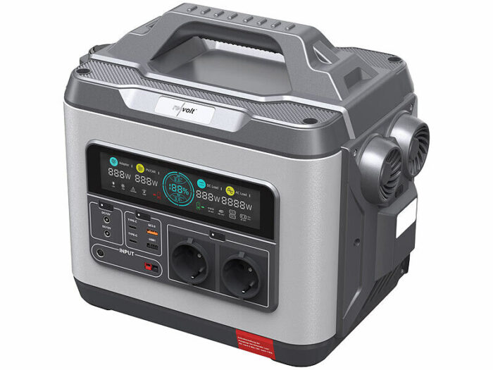 Kit panneau solaire 430 W avec batterie nomade HSG-1120 et câble – Image 11