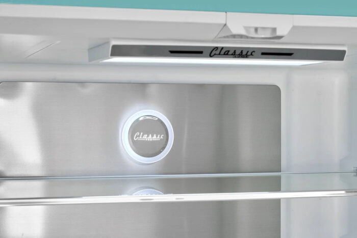 Unique Réfrigérateur Classic Rétro 36 po Turquoise brume marine UGP-595L T AC – Image 8