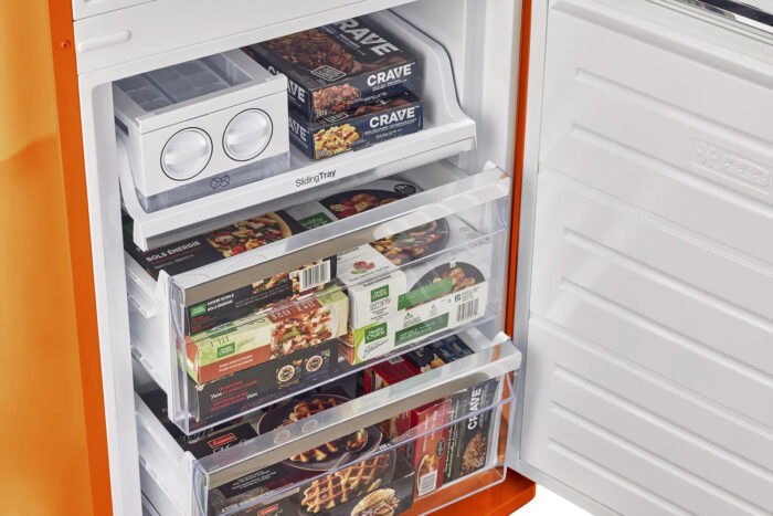 Unique Réfrigérateur Classic Rétro 24 po, 12 pi3 orange creamsicle UGP-340L O AC – Image 10