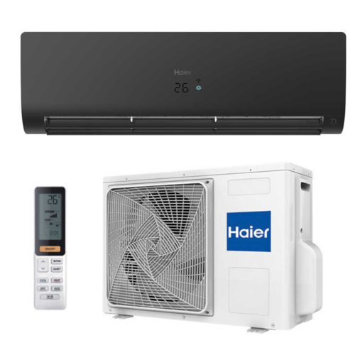 Haier Climatiseur Reversible MonoSplit Flexis Plus Wifi Noir R32 A+++/A++