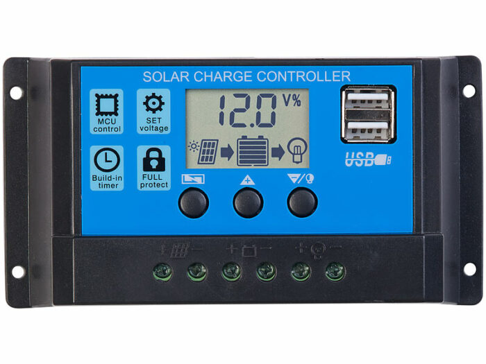 Revolt Kit panneau solaire mobile 60 W avec batterie et régulateur – Image 8