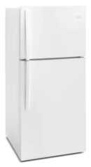 Whirlpool Réfrigérateur 19,2 pi³, 30 po à congélateur supérieur blanc WRT519SZDW