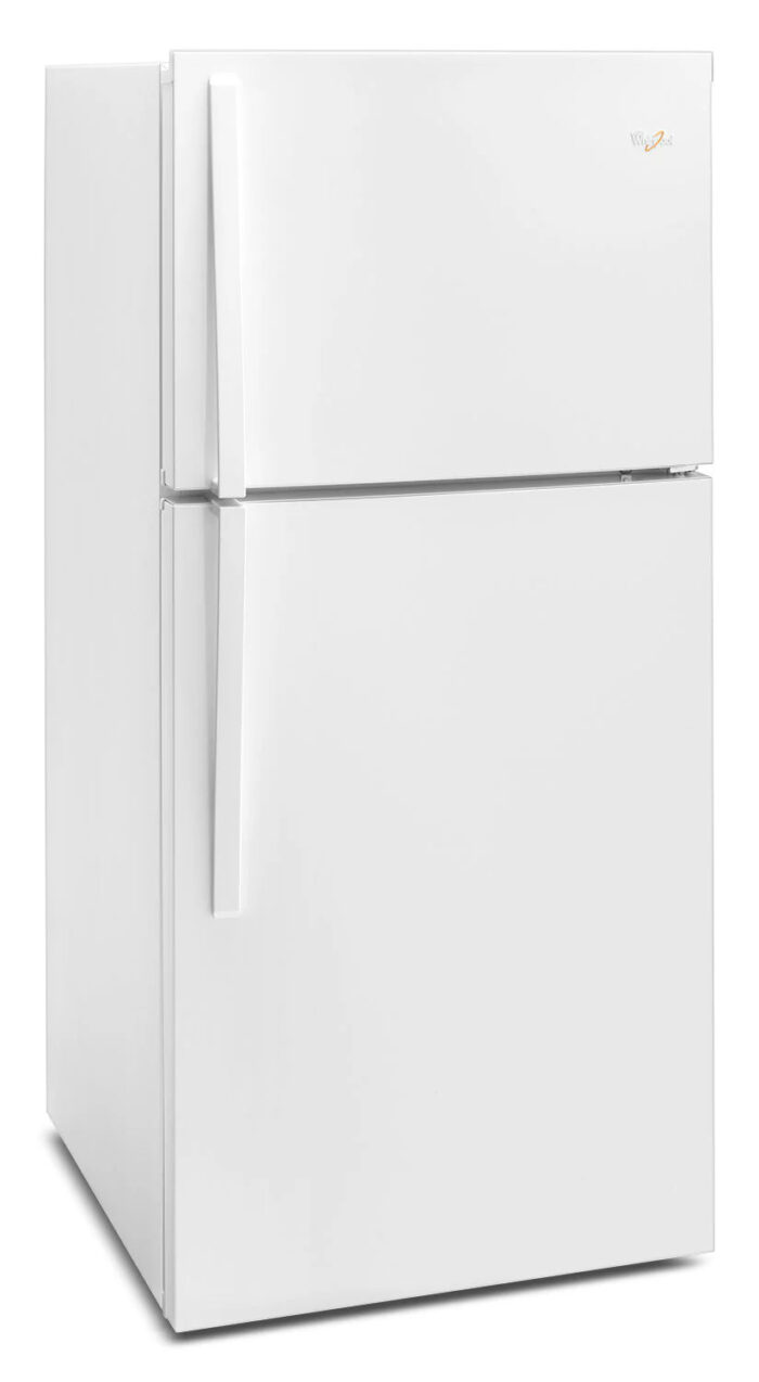 Whirlpool Réfrigérateur 19,2 pi³, 30 po à congélateur supérieur blanc WRT519SZDW