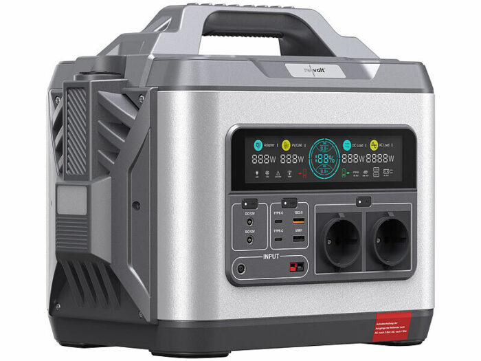 Kit panneau solaire 430 W avec batterie nomade HSG-1120 et câble – Image 12