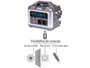 Kit panneau solaire 430 W avec batterie nomade HSG-1120 et câble