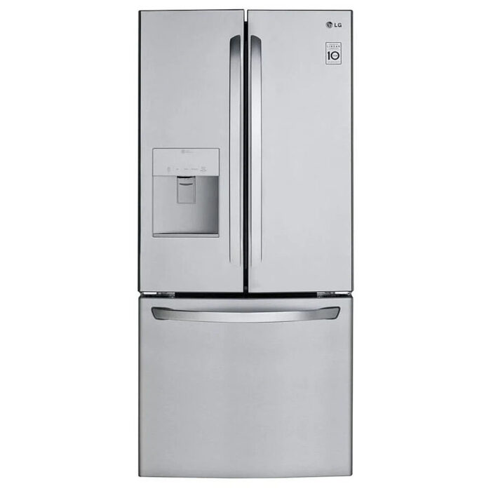 Lg Réfrigérateur à portes françaises LRFWS2200S, 30 po, ENERGY STAR de 21,8 pi³