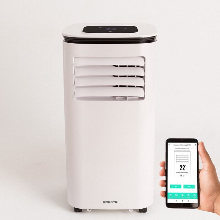 Silkair Climatiseur Mobile Connect 9 000 BTU Déshumidificateur jusqu'à 24L/jour