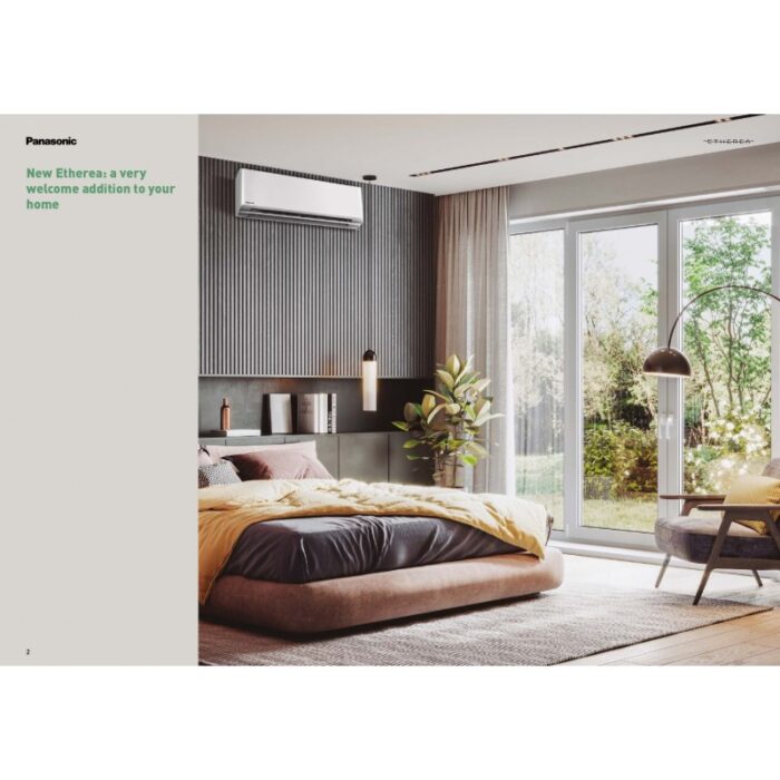 Panasonic Climatiseur Etherea 2,5KW 9000BTU A+++/A+++ R32 WIFI Intégré – Image 7