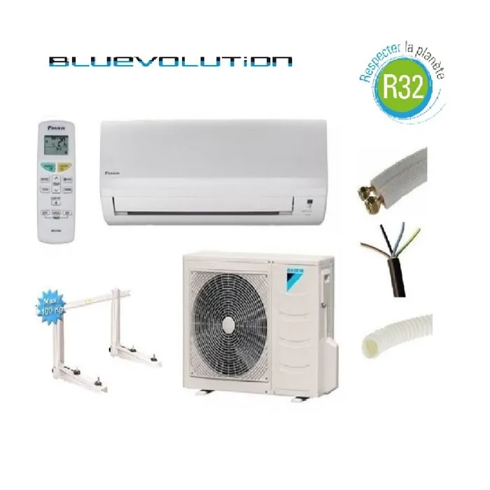 Daikin Climatisation 4200W R32 Bluevolution Reversible FTXF42A A++