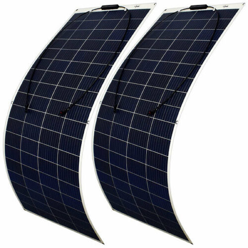 Revolt 2 panneaux solaires flexibles utilisation marine 200 W / compatibles MC4