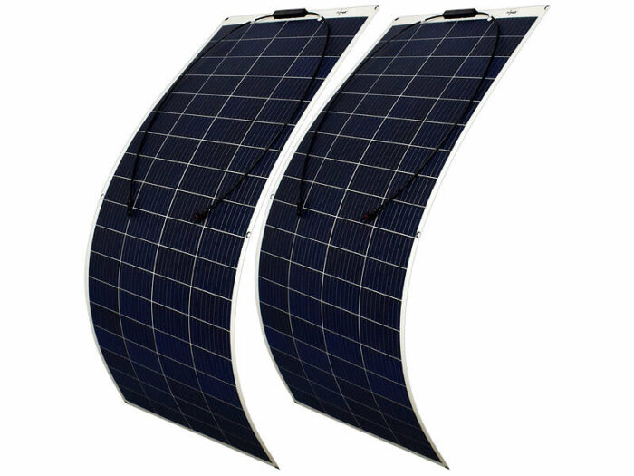 Revolt 2 panneaux solaires flexibles utilisation marine 200 W / compatibles MC4